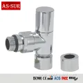 hot water heating system brass angle radiator valves